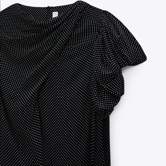 Zara Studio Limited Edition Draped Viscose New - Picture 10 of 11